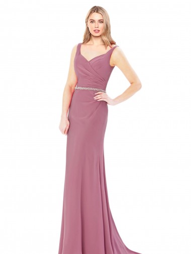 Bainha Amor Chiffon Longo Vestidos de Madrinha / Vestidos de Festa Outlet