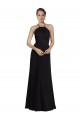 Preto Linha A Cabeçada Chiffon & Renda Longo Vestidos de Madrinha Outlet