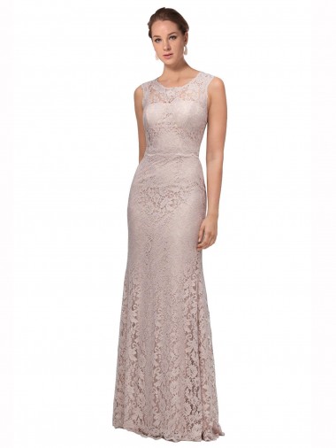 Renda Sereia Colher Longo Vestidos de Madrinha / Vestidos de Festa Outlet