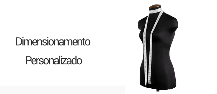 Dimensionamento Personalizado | Vestidos de Noiva Outlet